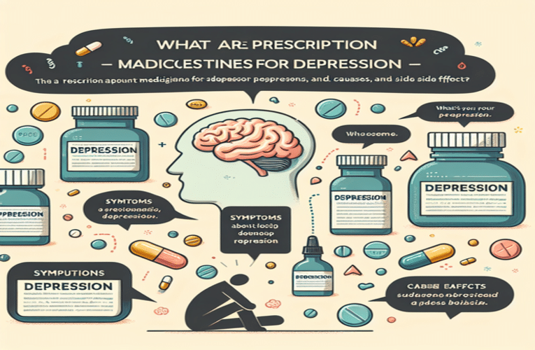 Jakie są leki na receptę na depresję - przewodnik po objawach przyczynach i skutkach ubocznych